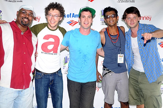 Photo Coverage: QUARTET, FELA!, AVENUE Q & More Play Broadway in Bryant Park! Image