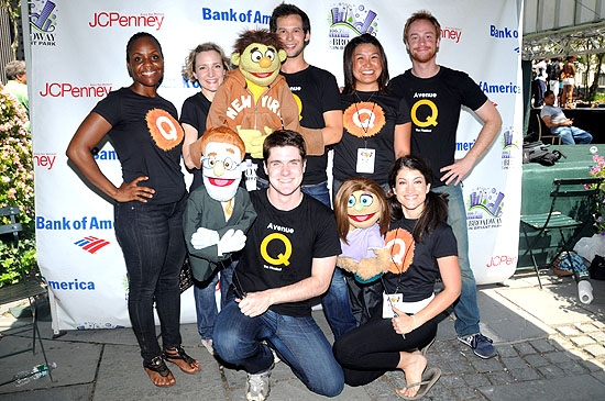 Photo Coverage: QUARTET, FELA!, AVENUE Q & More Play Broadway in Bryant Park! Image