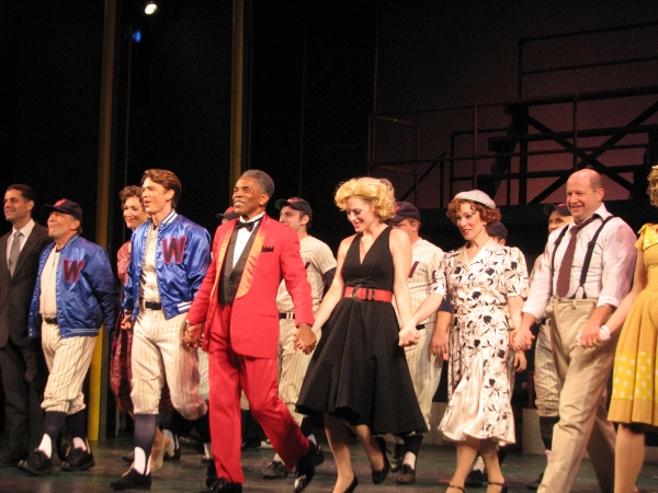 Austin Miller, Andre De Shields, Felicia Finley and cast Photo