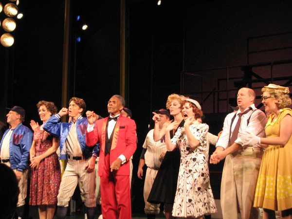 Austin Miller, Andre De Shields, Felicia Finley and Cast Photo