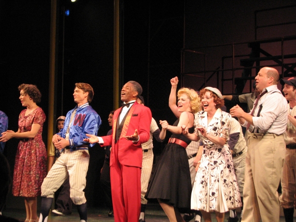 Austin Miller, Andre De Shields, Felicia Finley and Cast Photo