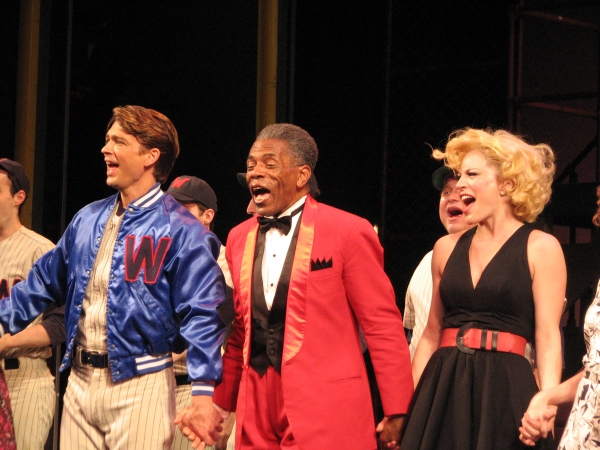 Austin Miller, Andre De Shields, Felicia Finley Photo