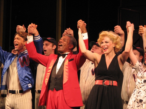 Austin Miller, Andre De Shields, Felicia Finley Photo