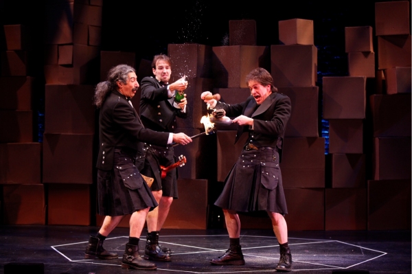 Photo Flash: THE FLYING KARAMAZOV BROS. Opens at Minetta Lane Tonight, 8/9 Image
