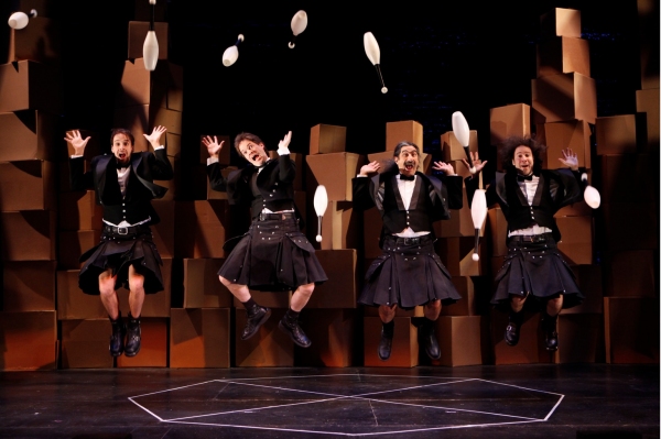 Photo Flash: THE FLYING KARAMAZOV BROS. Opens at Minetta Lane Tonight, 8/9 Image
