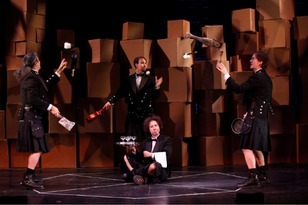 Photo Flash: THE FLYING KARAMAZOV BROS. Opens at Minetta Lane Tonight, 8/9 Image