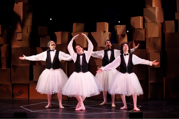 Photo Flash: THE FLYING KARAMAZOV BROS. Opens at Minetta Lane Tonight, 8/9 Image