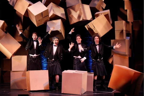 Photo Flash: THE FLYING KARAMAZOV BROS. Opens at Minetta Lane Tonight, 8/9 Image