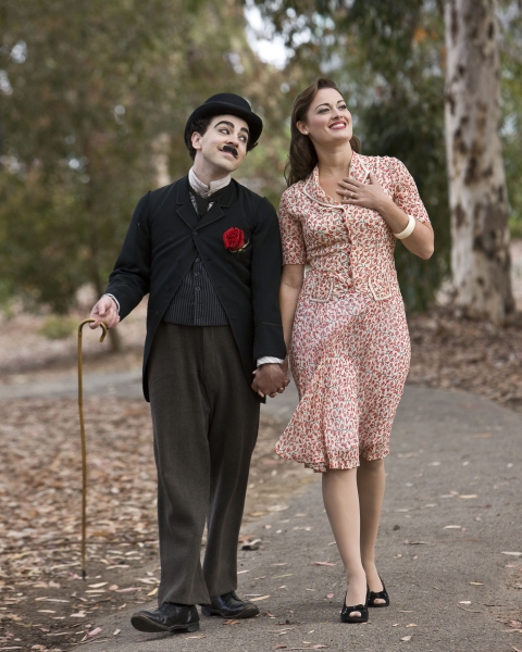 Photo Flash: Brown & McClure in La Jolla's LIMELIGHT: The Story of Charlie Chaplin Image