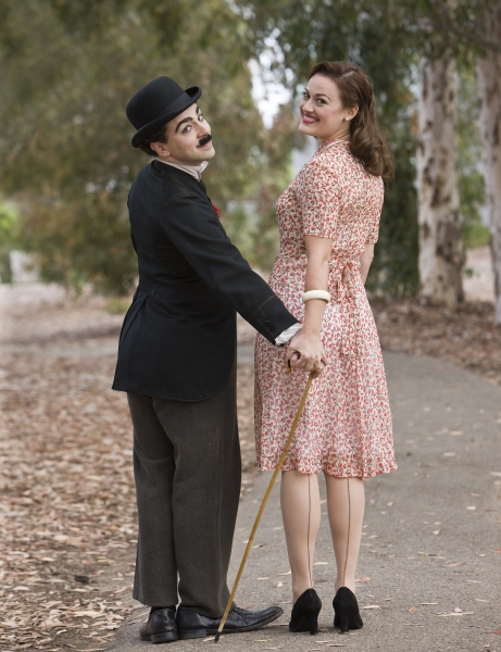 Photo Flash: Brown & McClure in La Jolla's LIMELIGHT: The Story of Charlie Chaplin Image