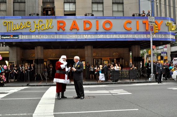 Santa Claus and James Covington Photo