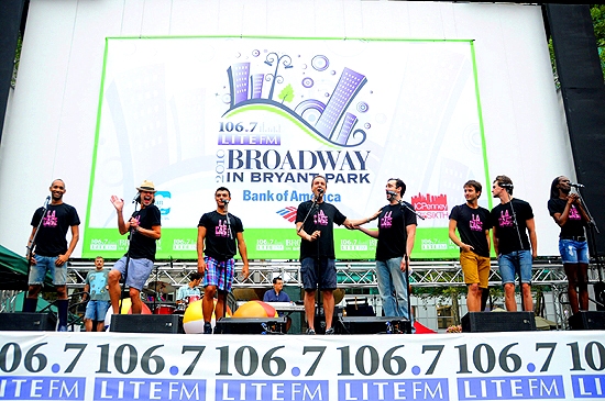 Photo Coverage: LA CAGE, IDIOT, WEST SIDE STORY & More Play Broadway in Bryant Park! Image