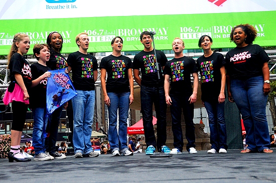 Photo Coverage: LA CAGE, IDIOT, WEST SIDE STORY & More Play Broadway in Bryant Park! Image