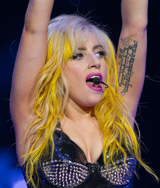 Photo Coverage: Lady Gaga Performs at the MGM Grand Image