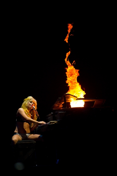 Photo Coverage: Lady Gaga Performs at the MGM Grand Image
