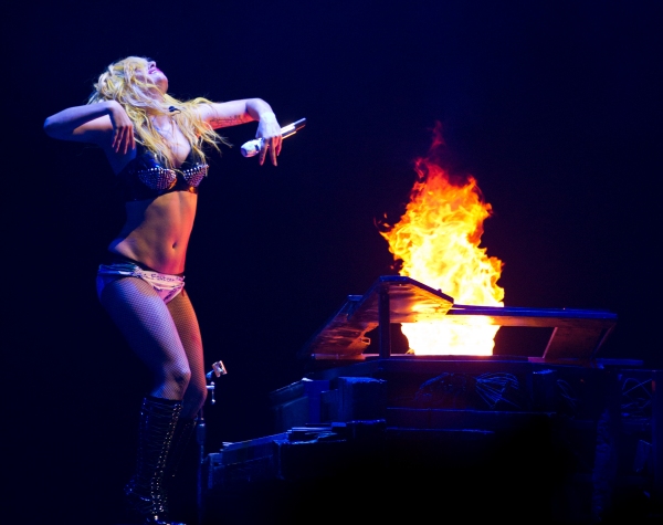 Photo Coverage: Lady Gaga Performs at the MGM Grand Image