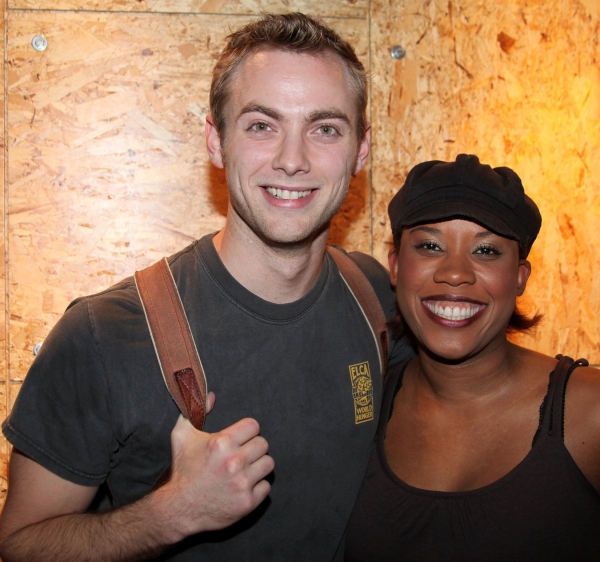 Photo Coverage Exclusive: CHESS at Signature Theatre - Backstage Image
