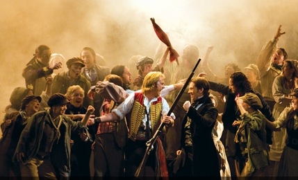 Killian Donnelly with LES MISERABLES Company Photo