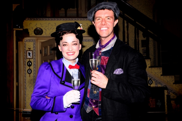 Laura Michelle Kelly and Gavin Lee Photo