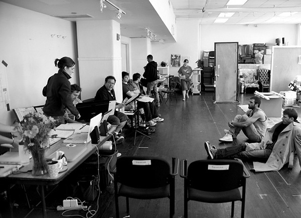 Photo Flash: ANGELS IN AMERICA in Rehearsal at Signature! Image