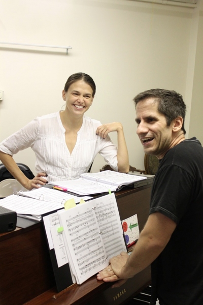 Photo Flash: THEY'RE PLAYING OUR SONG in Rehearsal! Image