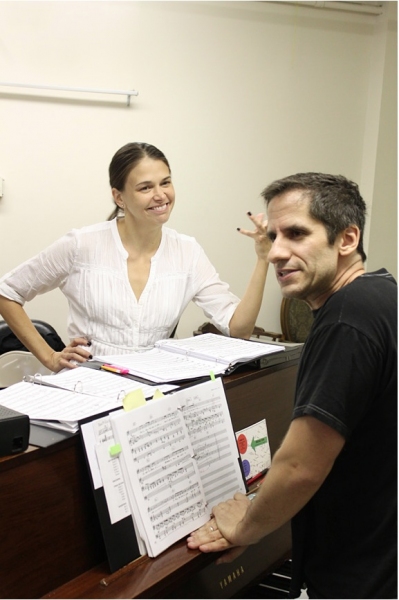 Photo Flash: THEY'RE PLAYING OUR SONG in Rehearsal! Image