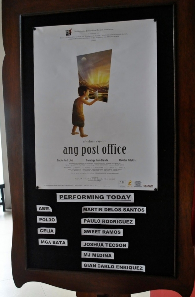 Photo Flash: THE POST OFFICE - The Trouper In Martin Delos Santos Image