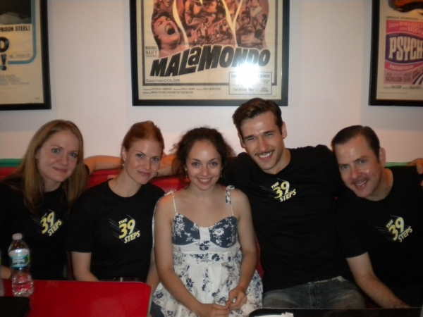 Photo Flash: Two Boots Pizza Celebrates THE 39 STEPS Image