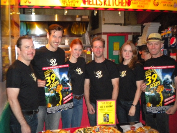 Photo Flash: Two Boots Pizza Celebrates THE 39 STEPS Image