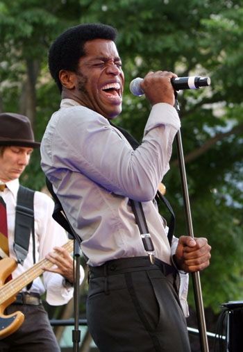 Ty Taylor of Vintage Trouble at The Americana at Brand Photo