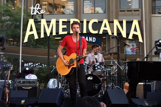 Tyler Hilton at The Americana at Brand Photo