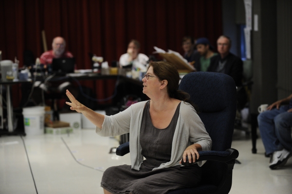 Photo Flash: Packard, Molina et al. in Rehearsal for Goodman's CANDIDE Image