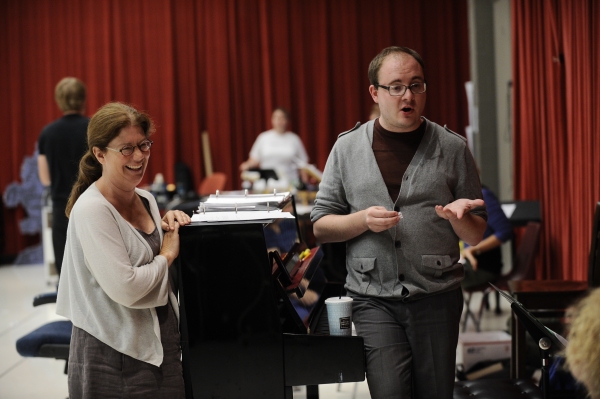 Photo Flash: Packard, Molina et al. in Rehearsal for Goodman's CANDIDE Image