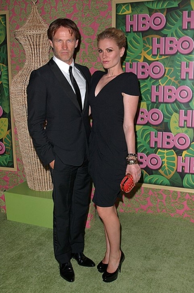  tephen Moyer and Anna Paquin Photo