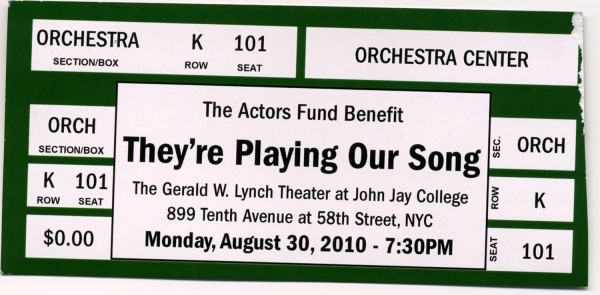 Photo Coverage: THEY'RE PLAYING OUR SONG Curtain Call Image