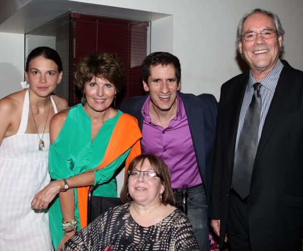 Sutton Foster, Lucie Arnaz, Seth Rudetsky & Robert Klein Photo