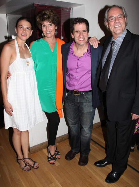 Sutton Foster, Lucie Arnaz, Seth Rudetsky & Robert Klein Photo