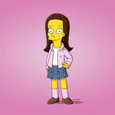 Photo Flash: GLEE Cast Get Animated For The Simpsons Image