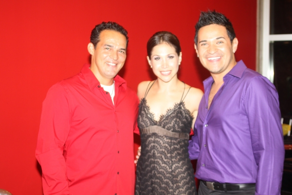 Ruben Flores, Bianca Marroquin and Roberto Araujo Photo