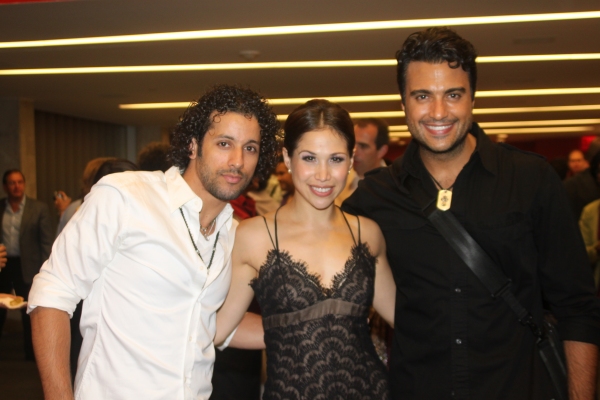 Luis Salgado, Bianca Marroquin and Jaime Camil Photo