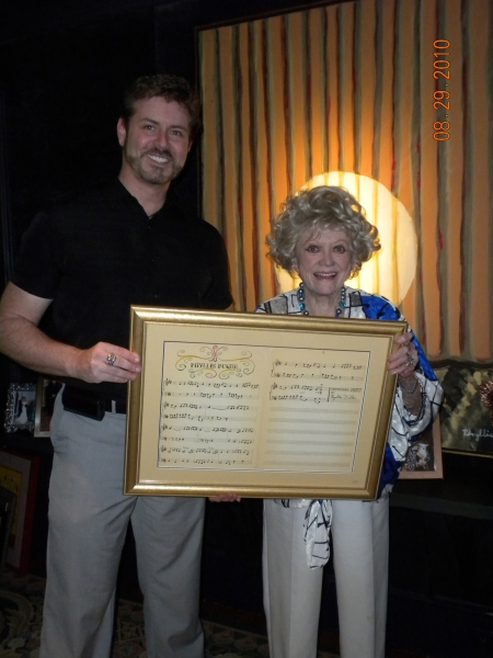 Photo Flash: A DAY AT DILLER'S- Phyllis Diller Opens Up Her Estate Image