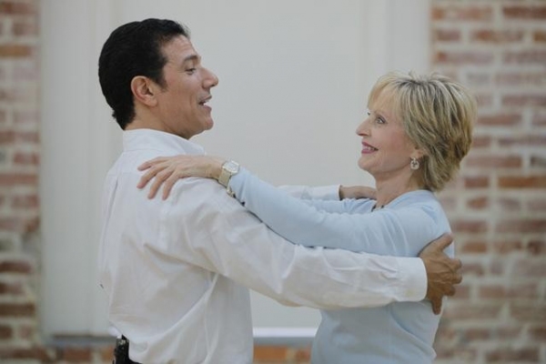 Florence Henderson and Corky Ballas Photo