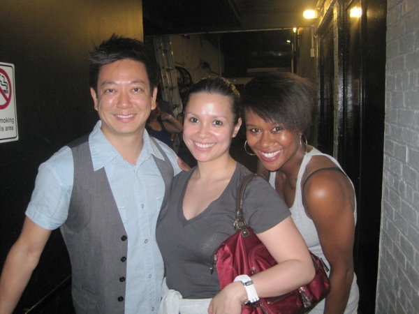 Photo Coverage:  Lea Salonga Visits AMERICAN IDIOT Image