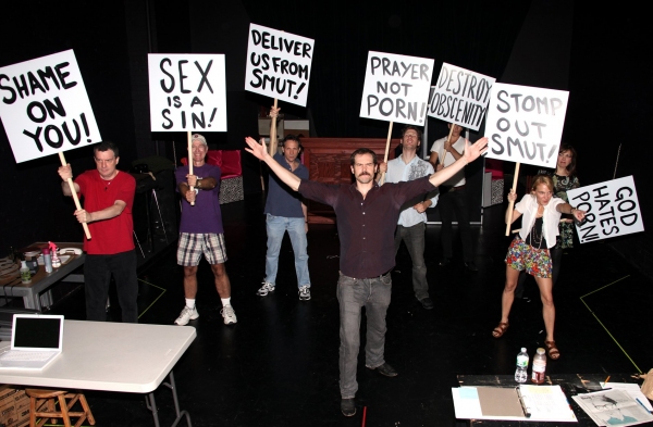Photo Coverage: THE DEEP THROAT SEX SCANDAL -Rehearsal Image