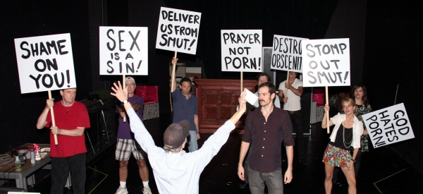 Photo Coverage: THE DEEP THROAT SEX SCANDAL -Rehearsal Image