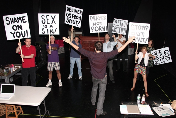 Photo Coverage: THE DEEP THROAT SEX SCANDAL -Rehearsal Image