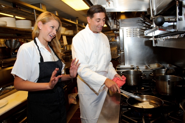 Lauren Bosworth, Chef John Deloach Photo