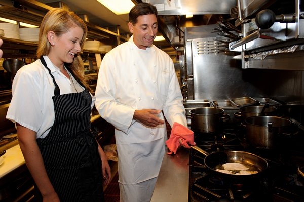 Lauren Bosworth and Chef John Deloach Photo