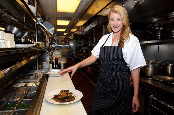 Photo Coverage: Lauren 'Lo' Bosworth in the Kitchen of LAVO 