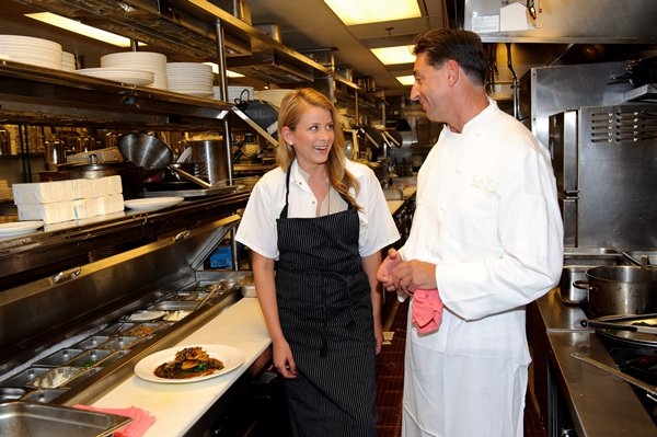Lauren Bosworth and Chef John Deloach Photo